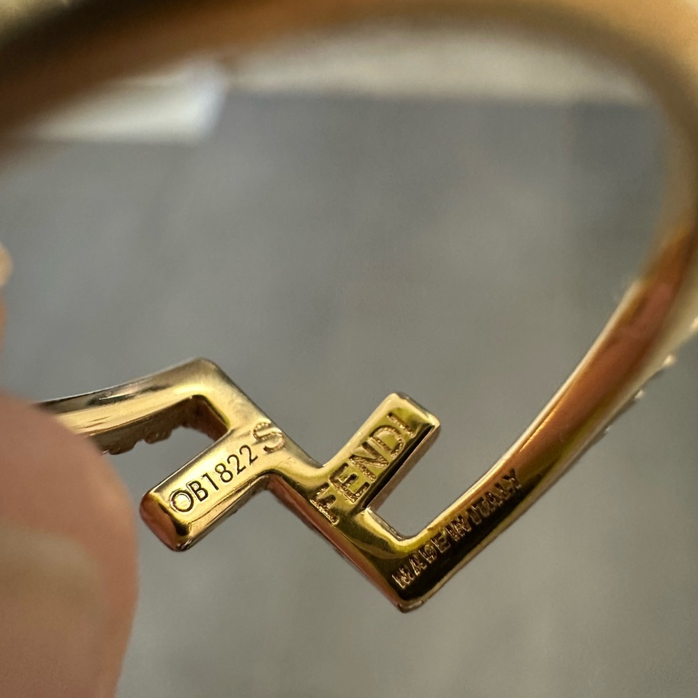 Fendi Forever Crystal Ring - image 3